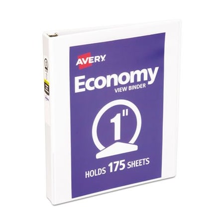 Avery Dennison BNDR, RNDR, 8.5X11, 1inWHT 05711